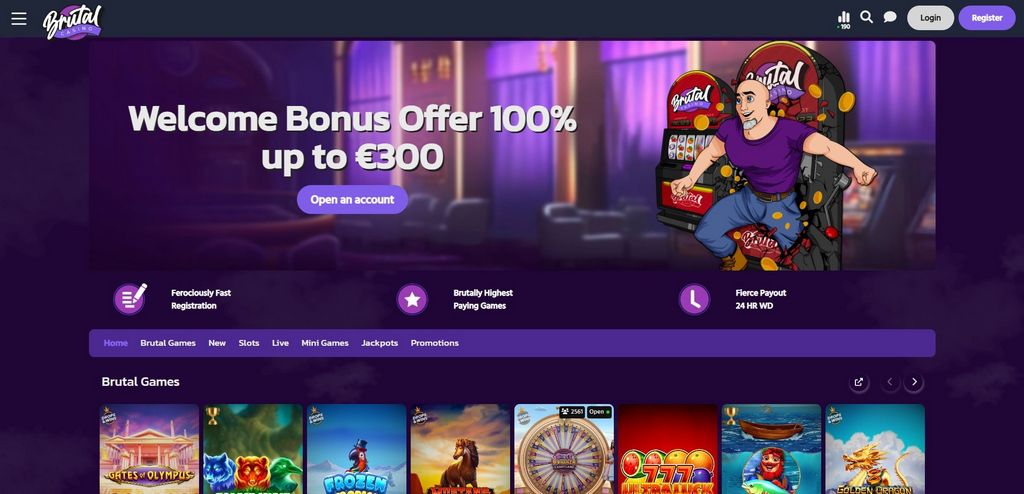 Brutal Online Casino Site Testimonial 2026